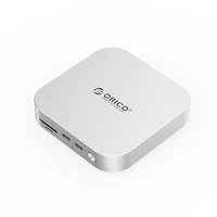 "Orico MiniLink 9-in-1" doko stotis su M.2 SSD kietojo disko įkrova - sidabrinė