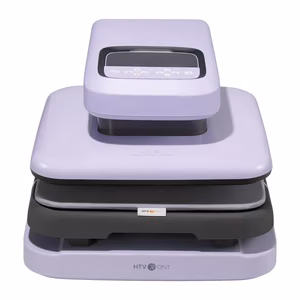 HTVRONT Auto 2 Digit Heat Transfer Press (Purple)