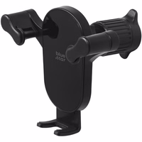 Automobilinis universalus telefono laikiklis Blue Star (Black Mirror) juodas