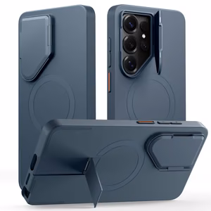 Tech-Protect Kevlar Aura MagSafe Case for Samsung Galaxy S26 Ultra Navy Blue