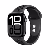 Crong Duo sporto - Apple Watch Band 38/40/41/42 mm (pilkas/juodas)