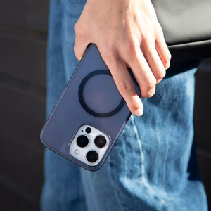 Incase Slim Case dėklas su MagSafe, skirtas iPhone 16 Pro Max, „Deep Space Blue“ spalvos