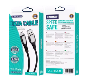 JELLICO Laidas B18 Micro 3.1A 1M juodas
