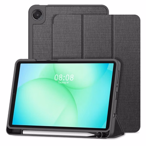 Tech-Protect SC Pen Canvas Case for Samsung Galaxy Tab A9 / A11 8.7 X110 / X115 / X133 / X135 - Gray