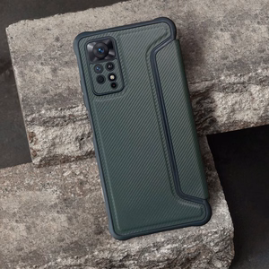 RAZOR Dėklas telefonui XIAOMI Redmi Note 13 Pro 4G / POCO M6 Pro 4G tamsiai žalia