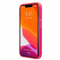 KARL LAGERFELD KLHCP13SCHTRP IPHONE 13 MINI 5.4 "rožinis/rožinis dėklas GLITTER CHAPETTE FLUO