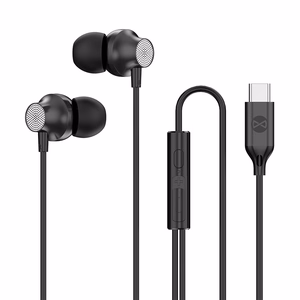 Forever laidinės ausinės EP-02 USB-C juodos