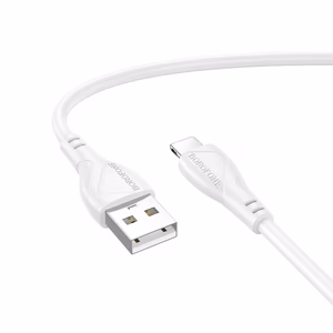 Borofone Kabelis BX121 Energy - USB į Lightning - 2,4A 1 metras baltas