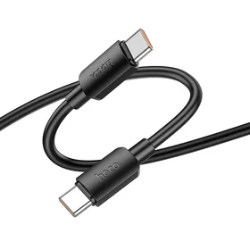 Kabelis USB C į USB C Hoco PD 6A 100W 1 m X96 juodas