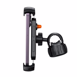 Telefono laikiklis dviračiui Baseus QuickGo Series Bike Phone Mount Cluster juodas C40561500113-00