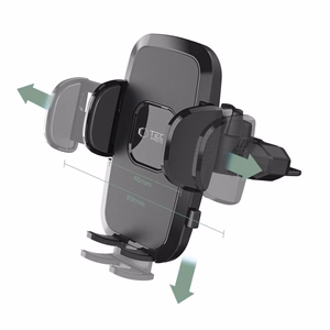 Tech-Protect V3 automobilinis laikiklis telefonui CD įrenginiui - juodas