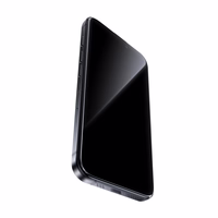 Benks grūdintas stiklas Glass Warrior su safyro danga, skirtas iPhone 14 Pro Max/15 Plus/16 Plus, juodas