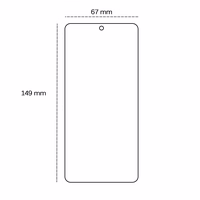 Tempered stiklas 2,5D for Motorola ThinkPhone 25