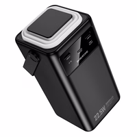 Išorinė baterija Power Bank Borofone BJ65B 22.5W 80000mAh juoda