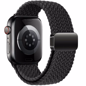 TECH-PROTECT NYLONMAG APPLE WATCH 4 / 5 / 6 / 7 / 8 / 9 / SE (38 / 40 / 41 MM) JUODAS