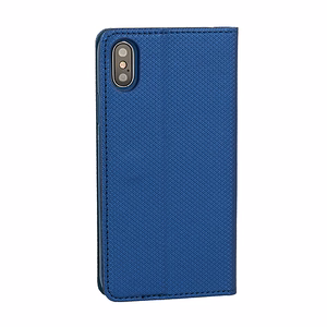 Išmanusis knygos MAGNET dėklas Samsung Galaxy S25 Edge tamsiai mėlynas