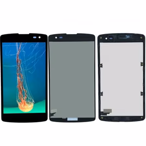 LCD дисплей для LG D290n L Fino с рамкой чёрный HQ