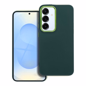FRAME dėklas telefonui SAMSUNG S25 žalios spalvos
