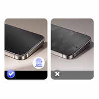 Tel Protect Full Glue 6D Matinis grūdintas stiklas Samsung Galaxy S24 (m) - juodas (m)