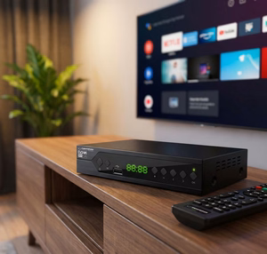 Esperanza EV107R – ресивер цифрового эфирного телевидения DVB-T2 H.265/HEVC, чёрный