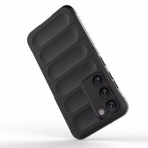 Magic Shield dėklas Samsung Galaxy S23+ lankstus šarvuotas dangtelis juodas