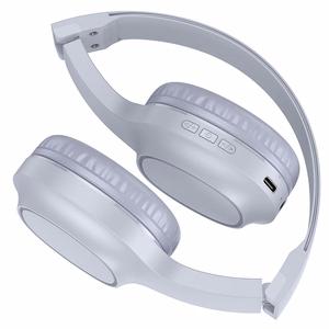 HOCO belaidės ausinės Bluetooth W46 - šviesiai mėlynos