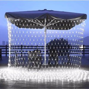 LED užuolaida (240 lempučių) 3M x 3M šaltai balta