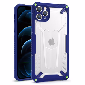 Tel Protect hibridinis dėklas Iphone 13 Pro Max tamsiai mėlynas