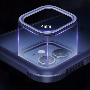 Joyroom Frigate Series patvarus kietas dėklas iPhone 12 Pro Max juodas (JR-BP772)