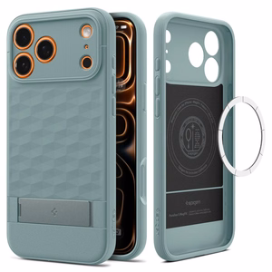 Spigen Parallax "S" Magnetinis dėklas telefonui iPhone 17 Pro - Žalias