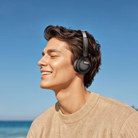 HOCO laidinės ausinės bluetooth W62 juodos