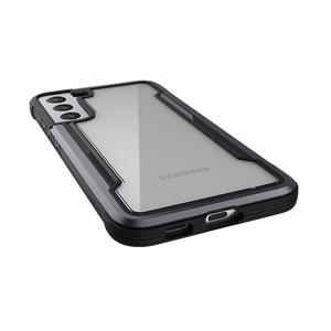 X-Doria Raptic Shield Pro dėklas, skirtas Samsung Galaxy S22+ 5G, su antimikrobine apsauga, juodas