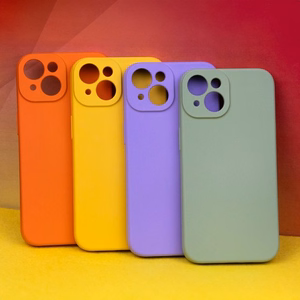 Telefono Dėklas "Silicone" Apple iPhone 16 Pro Max Violetinis