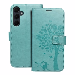 Flip case for Samsung A35 5G Mezzo Book tree green