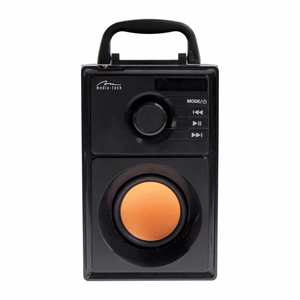 Media-Tech Boombox BT MT3145 V2 – nešiojamasis stereofoninis garsiakalbis, 15 W, juodas