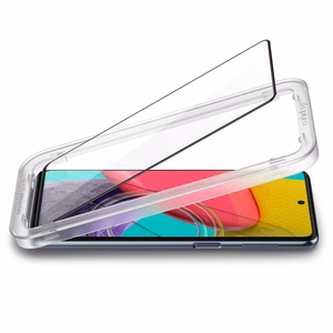 Spigen ALM Glass FC grūdintas stiklas Samsung Galaxy M53 5G - juodas