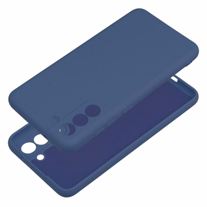 Silikoninis dėklas telefonui SAMSUNG S21 FE - mėlynas