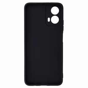 Matinis dėklas telefonui MOTOROLA MOTO G45 5G juodas