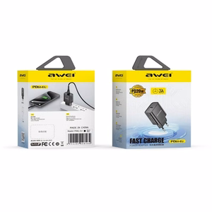 Įkroviklis Awei PD61-EU 20W USB-C baltas