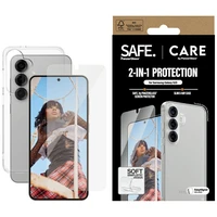 CARE by PanzerGlass Fashion 2in1 Dėklas telefonui + Apsauginis stiklas rinkinys skirtas Samsung Galaxy S25