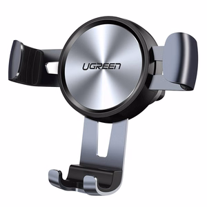 Ugreen automobilinis gravitacinis laikiklis ventiliacijos grotelėms pilkas (50564)