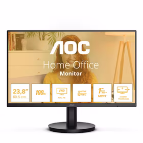 Monitorius AOC 24" VA 1920x1080 100Hz juodas