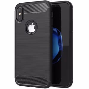 CARBON dėklas telefonui IPHONE X juodas