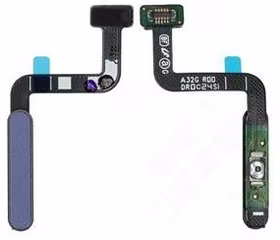 Lanksčioji jungtis Samsung A326 A32 5G on/off + Fingerprint mygtuku Violet originali (service pack)
