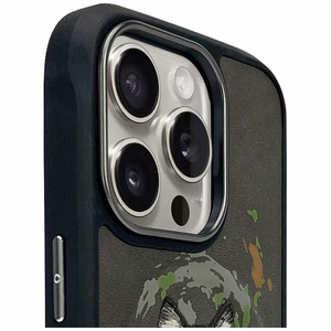 Nimmy Wilk magnetinis dėklas telefonui iPhone 16 Pro - pilkas