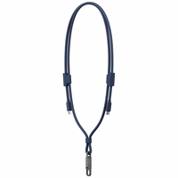 Laidas ENERGEA Lasso Lanyard virvutė telefonui USB-C - USB-C 1.5m 240W mėlynas