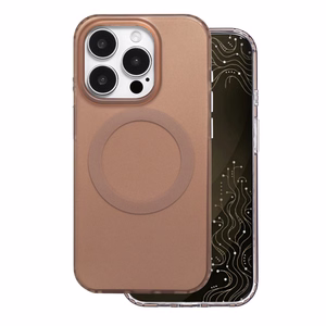 Tecto Shield Mistiq Mag dėklas, skirtas iPhone 15 Pro 6,1", rudas