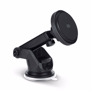 Automobilinis laikiklis-įkroviklis 3mk Car MagCharger 15W (windshield/dashboard) juodas