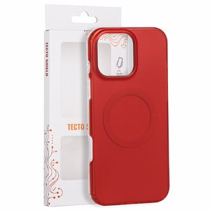 Tecto Shield Mistiq Mag dėklas, skirtas iPhone 16 Pro Max 6,9", raudonas