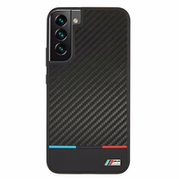 Dėklas telefonui BMW M Collection Triangles Case Samsung Galaxy S22+ - juodas